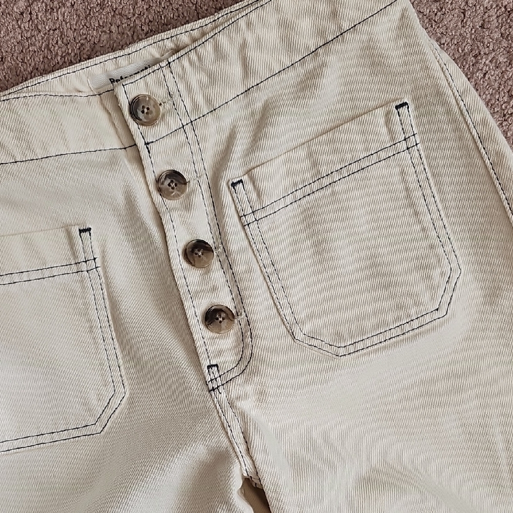 Reformation Cream Ankle & Cropped Jeans - Picture 3 of 4